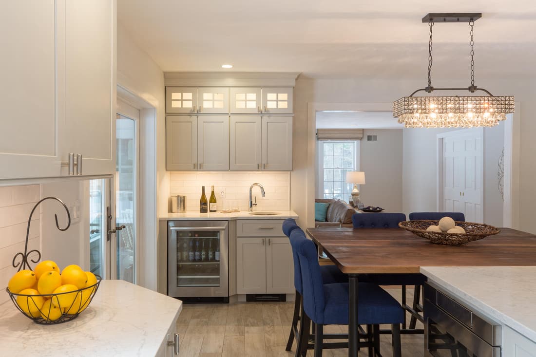Kitchen cabinets installed in Exeter, New Hampshire