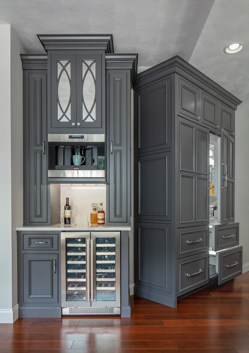 Kitchen cabinetry in Newton, New Hampshire by Plaistow Cabinet