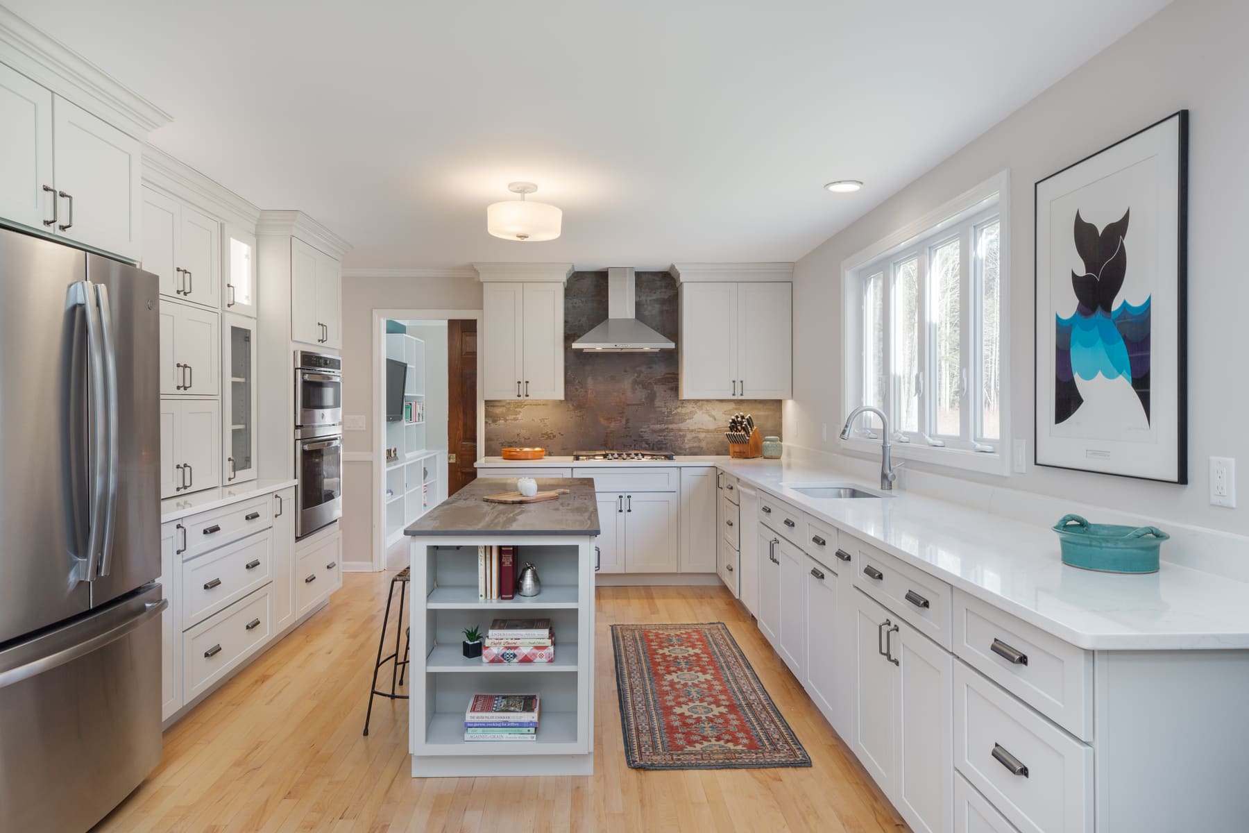 Coastal kitchen cabinetry in Rye, New Hampshire